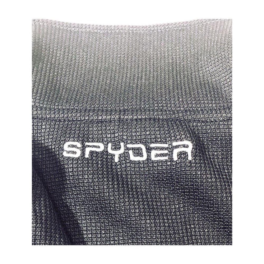 Spyder Mens Black Racer Full Zip Long Sleeve Knit Jacket Sz L NWT - Picture 9 of 11